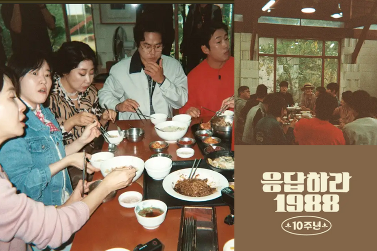 Foto Pesta Ulang Tahun Ke-10 Drama Reply 1988 Jadi Perhatian! Hyeri, Park Bo Gum dan Pemain Lain Had