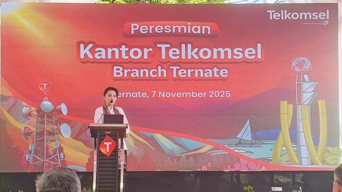Gubernur Maluku Utara Resmikan Kantor Telkomsel Ternate