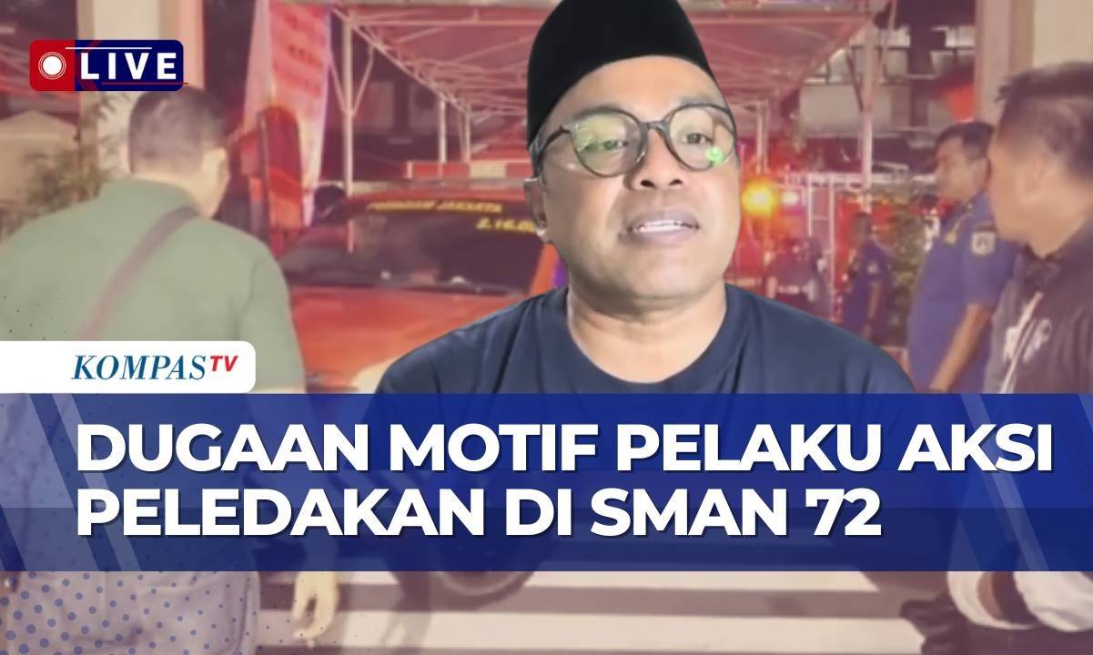 Pengamat Terorisme Buka Suara soal Motif Pelaku Ledakan SMAN 72 Jakarta