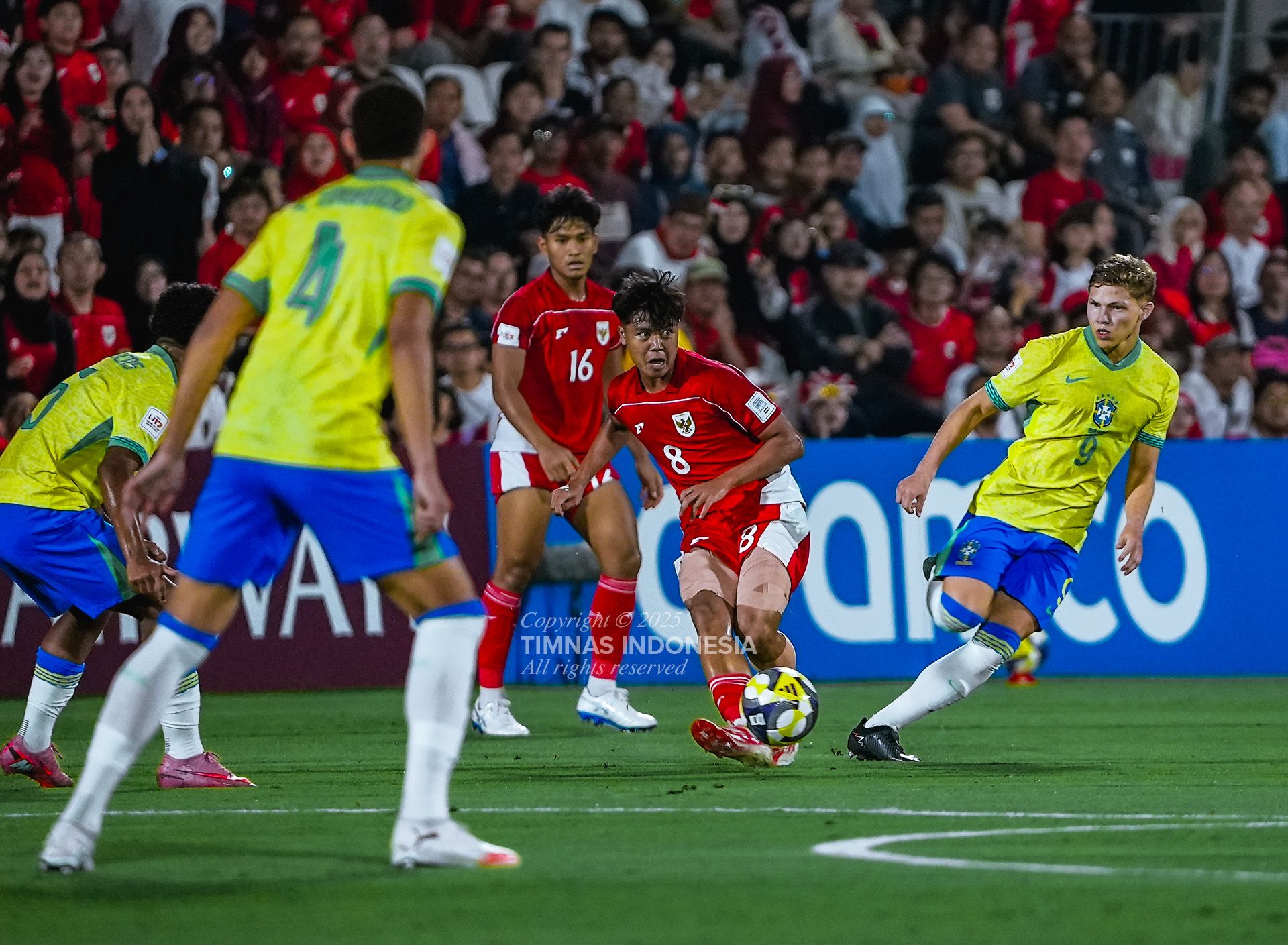 Hasil Piala Dunia U-17 2025: Indonesia Kalah 0-4 dari Brasil, Lebih Baik dari Honduras
