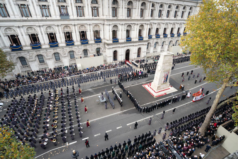 Remembrance Sunday 2025 at The Cenotaph in London: Full timings and ...
