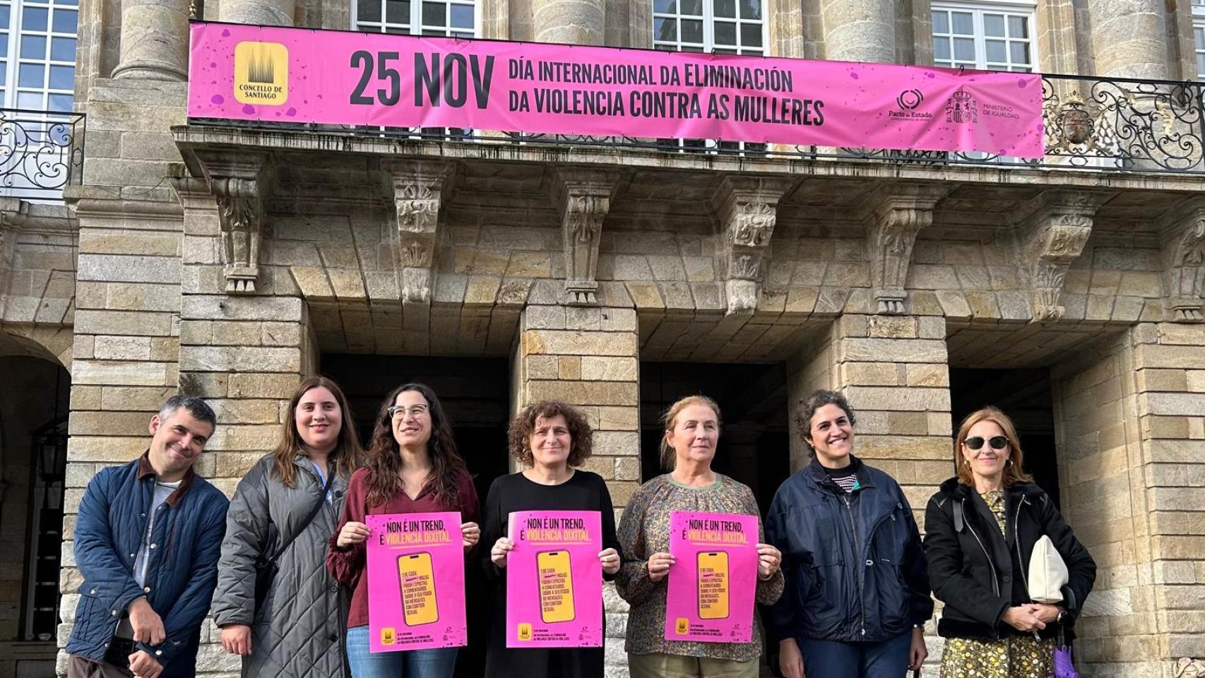 La campaña por el 25N de Santiago se centra en la violencia digital ...