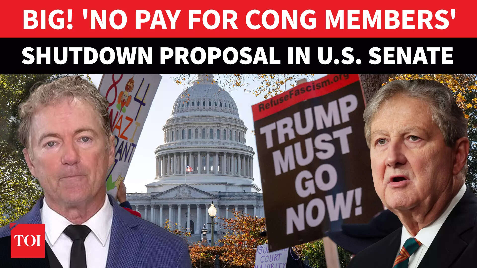 Senator Kennedy Pushes Bill To Withhold Congress Pay During Shutdowns ...