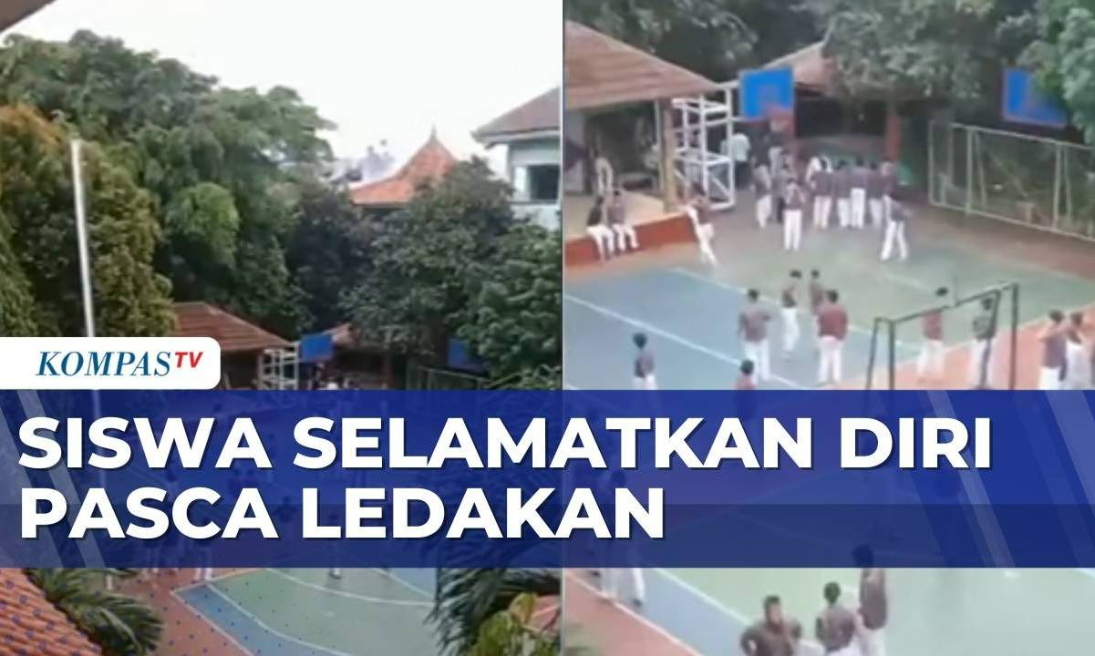 Detik-Detik Siswa SMAN 72 Selamatkan Diri Usai Ledakan, Siswa Bantu Teman Terluka