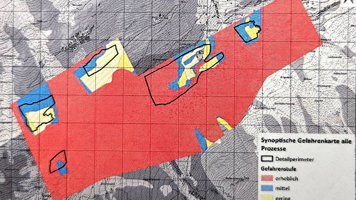 Une zone inconstructible: 70% du village de Blatten est condamné