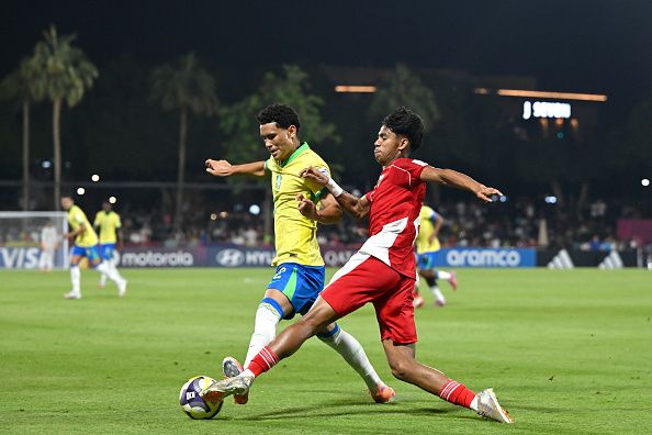 Hasil Piala Dunia U-17 2025 - Timnas U-17 Indonesia Kalah Telak dari Brasil 4-0
