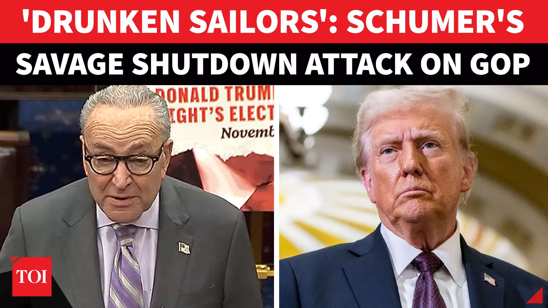 Schumer Slams Trump, Republicans Over High Costs, Urges Action To Fix ...