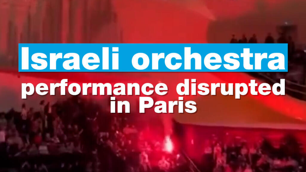 Israeli orchestra performance disrupted in Paris