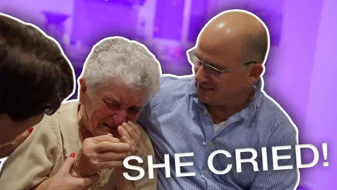 My dad traveled 6,000 miles to surprise his mom (emotional)