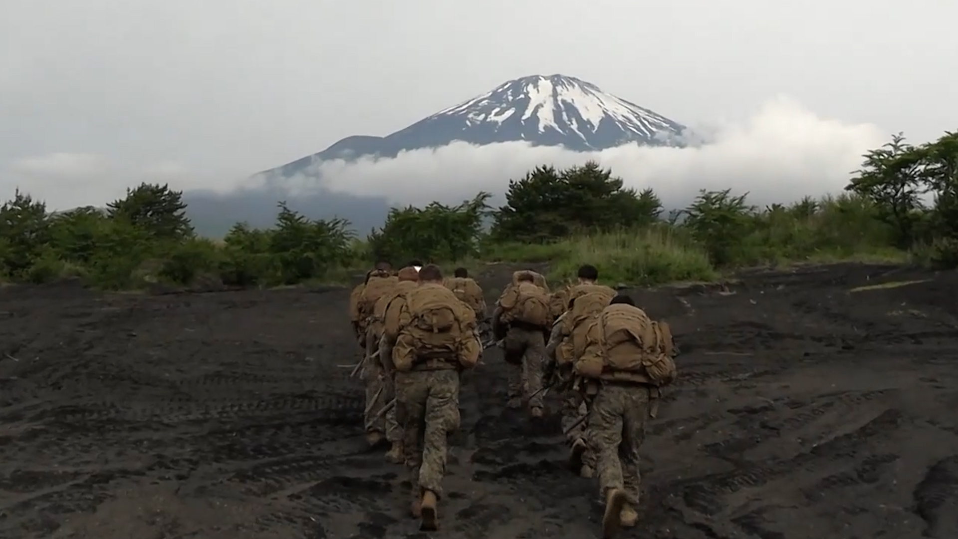 US Marines Training in Japan