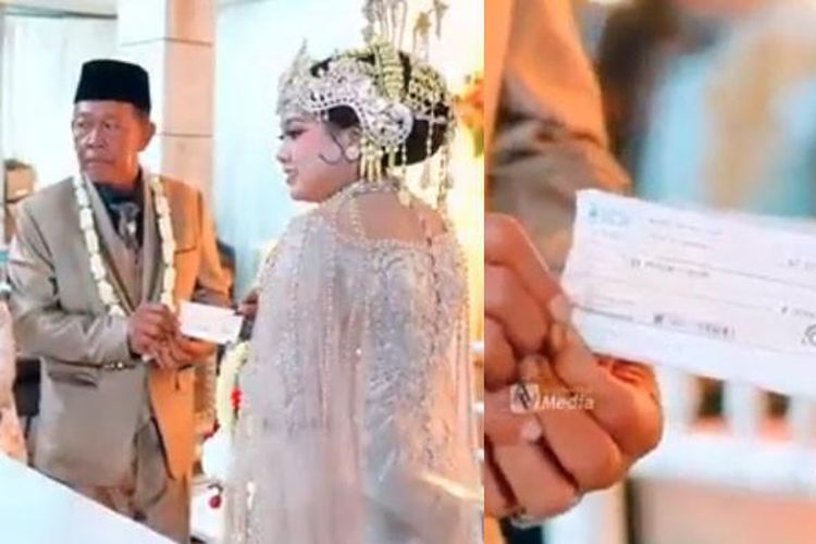 Kakek Tarman Kehilangan Cek Rp 3 Miliar sebagai Mas Kawin