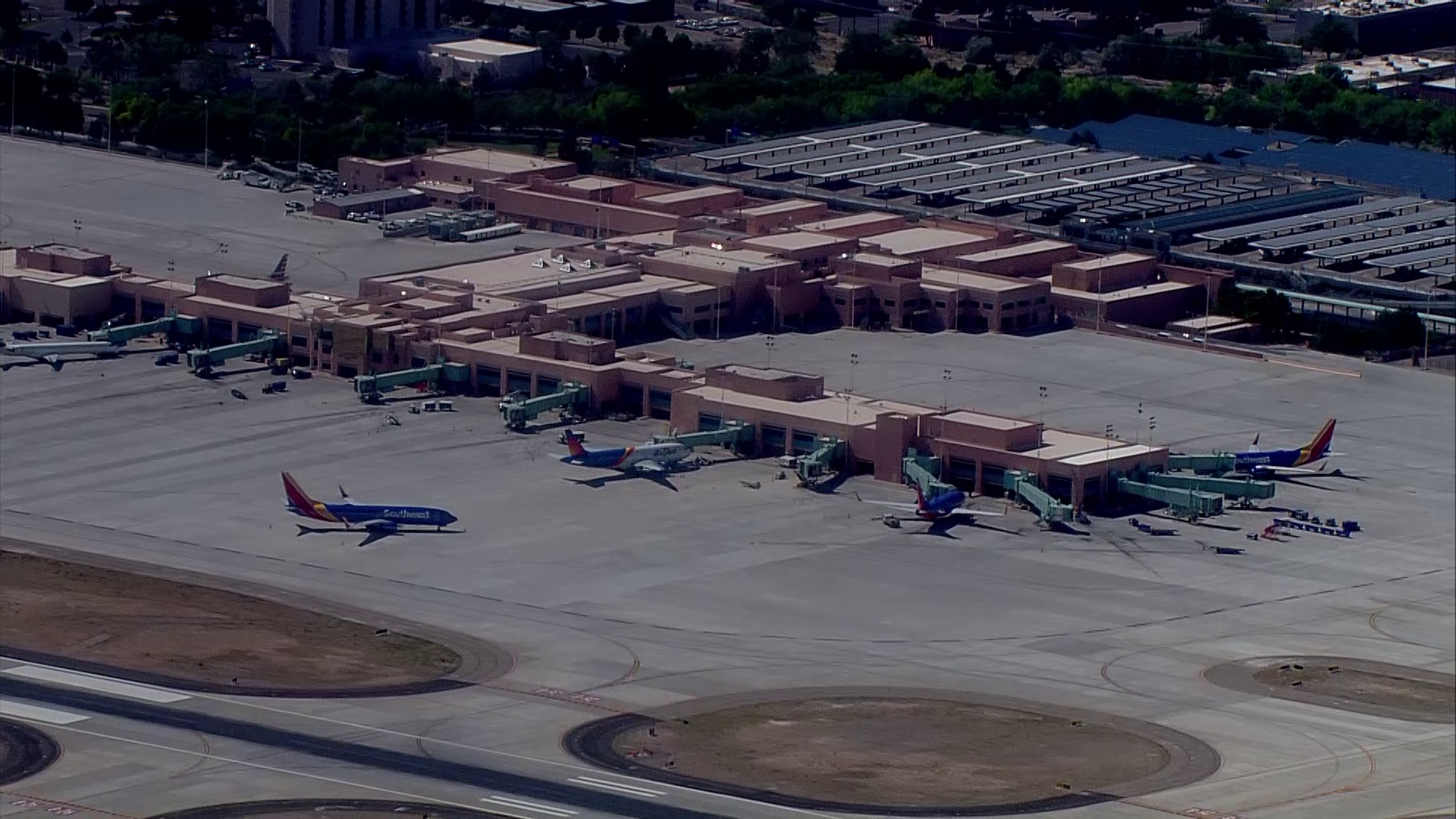 Flight reductions impact travelers at the Albuquerque Sunport