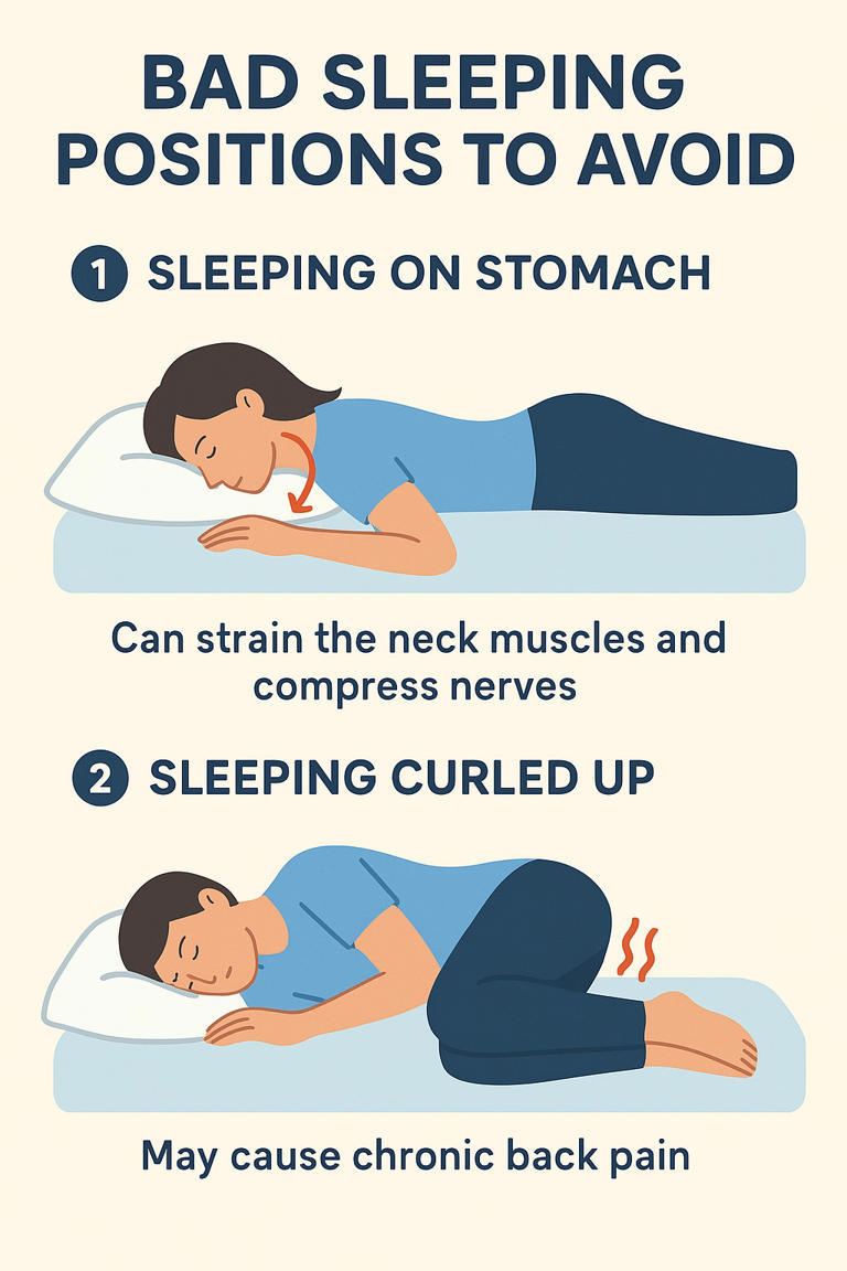 Chiropractor reveals which 2 sleeping positions harm your spine: 'If ...