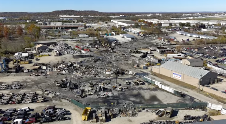Security checkpoint near UPS Flight 2976 crash site removed
