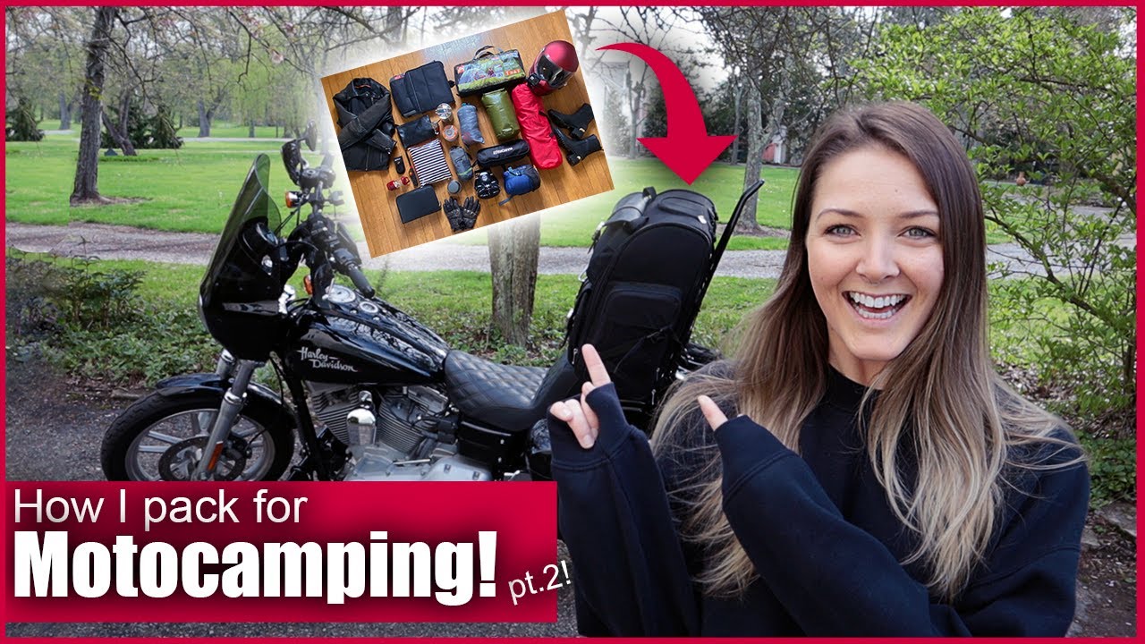 Packing essentials for motocamping trips 🚀