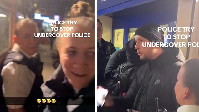 Embarrassing moment Met Police confuse undercover cops
