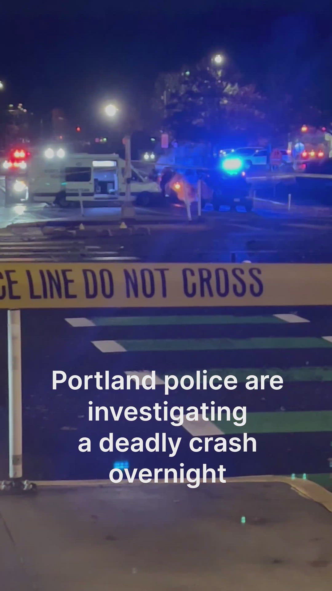 Deadly crash in Southeast Portland