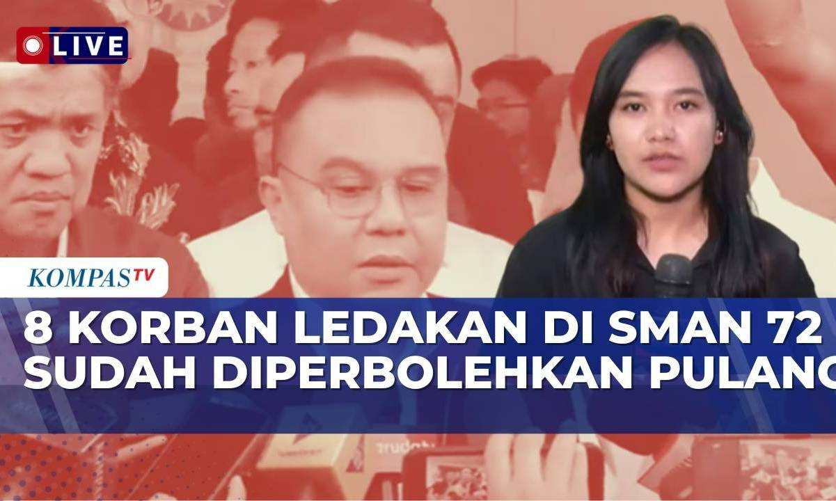 Update Terbaru: 8 Korban Ledakan SMAN 72 Jakarta Bisa Dipulangkan