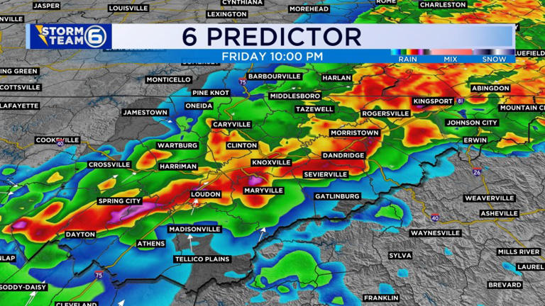 Strong storms possible Friday evening with fog later tonight