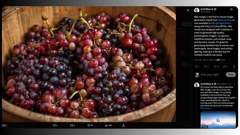 Microsoft’s new AI image maker is live, and early testers are loving it