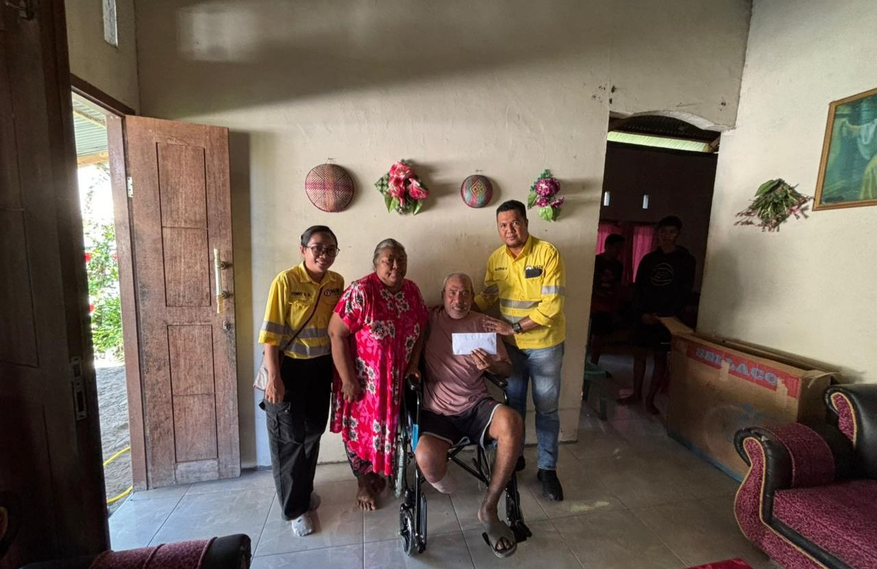 NHM Bantu Dua Penyandang Disabilitas Maluku Utara Bangkit Kembali