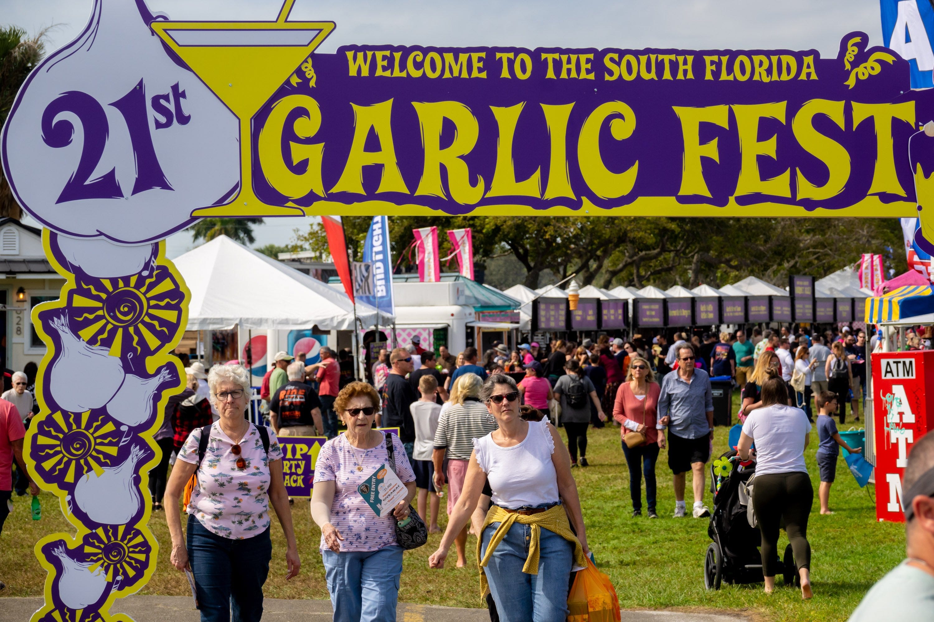 Held at John Prince Park in Lake Worth Beach from 2016 to 2020 and in Wellington from 2021 to 2025, the South Florida Garlic Fest will return to its Delray Beach roots in 2026.