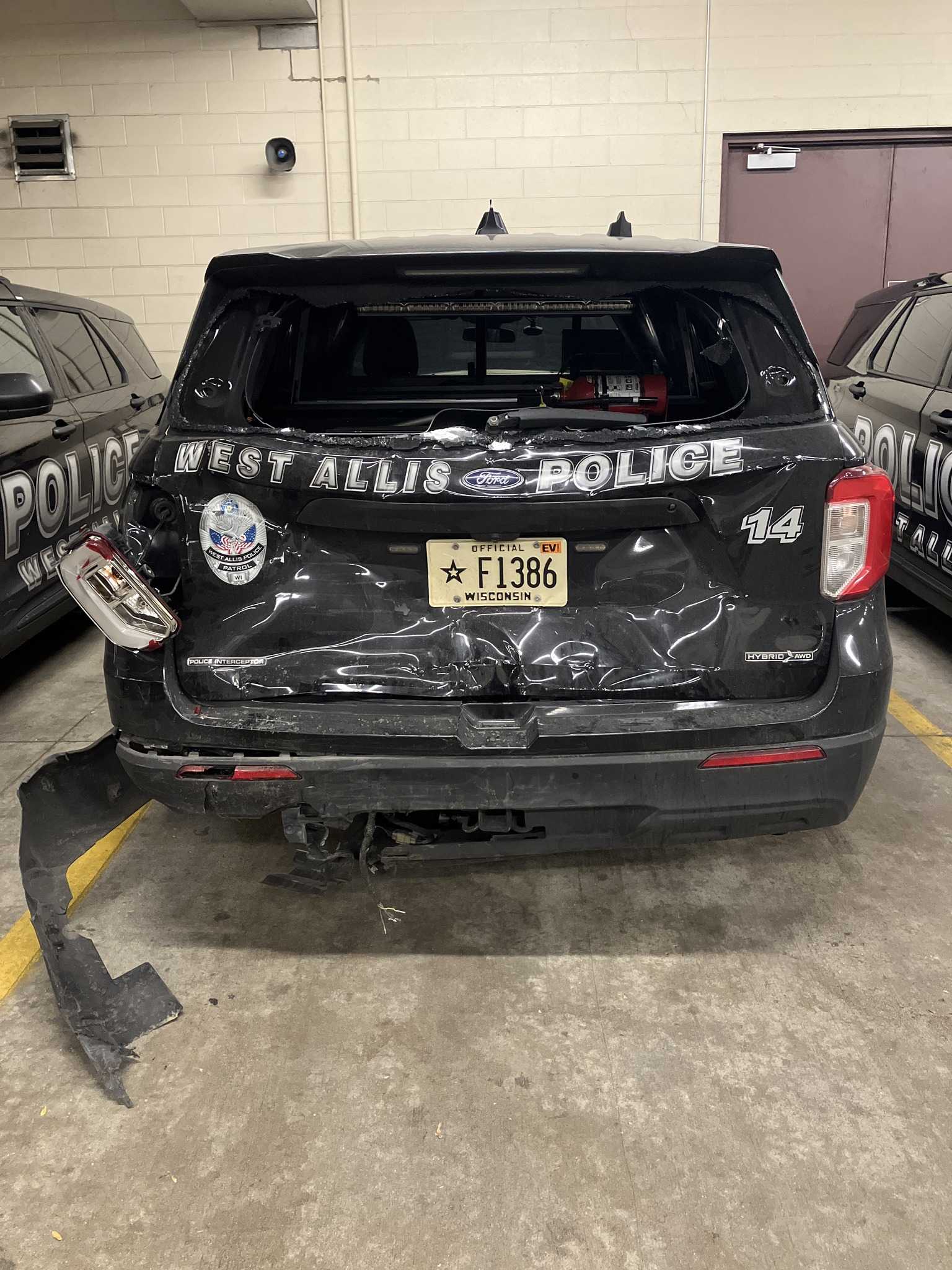 West Allis man charged with OWI after squad car crash