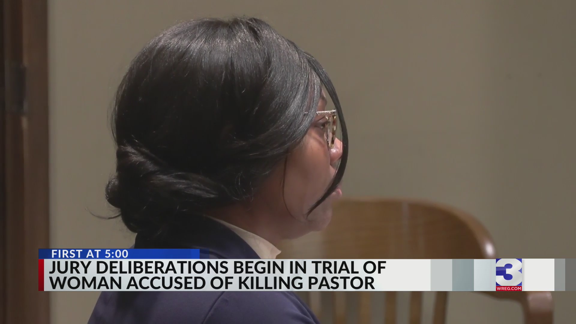 Jury deliberates in trial of woman accused of killing Memphis pastor