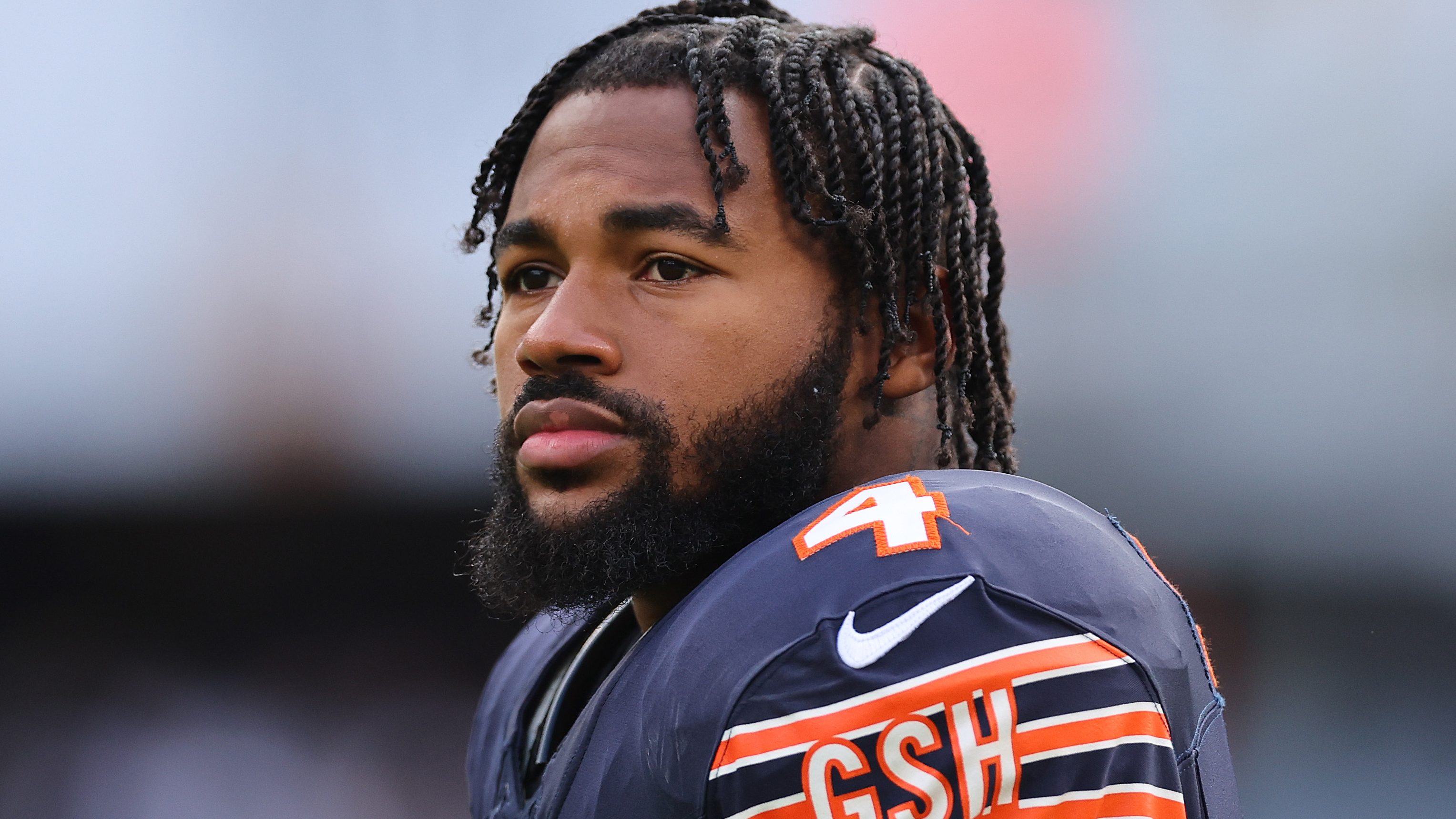Bears Give Concerning Update on RB D’Andre Swift’s Week 10 Status