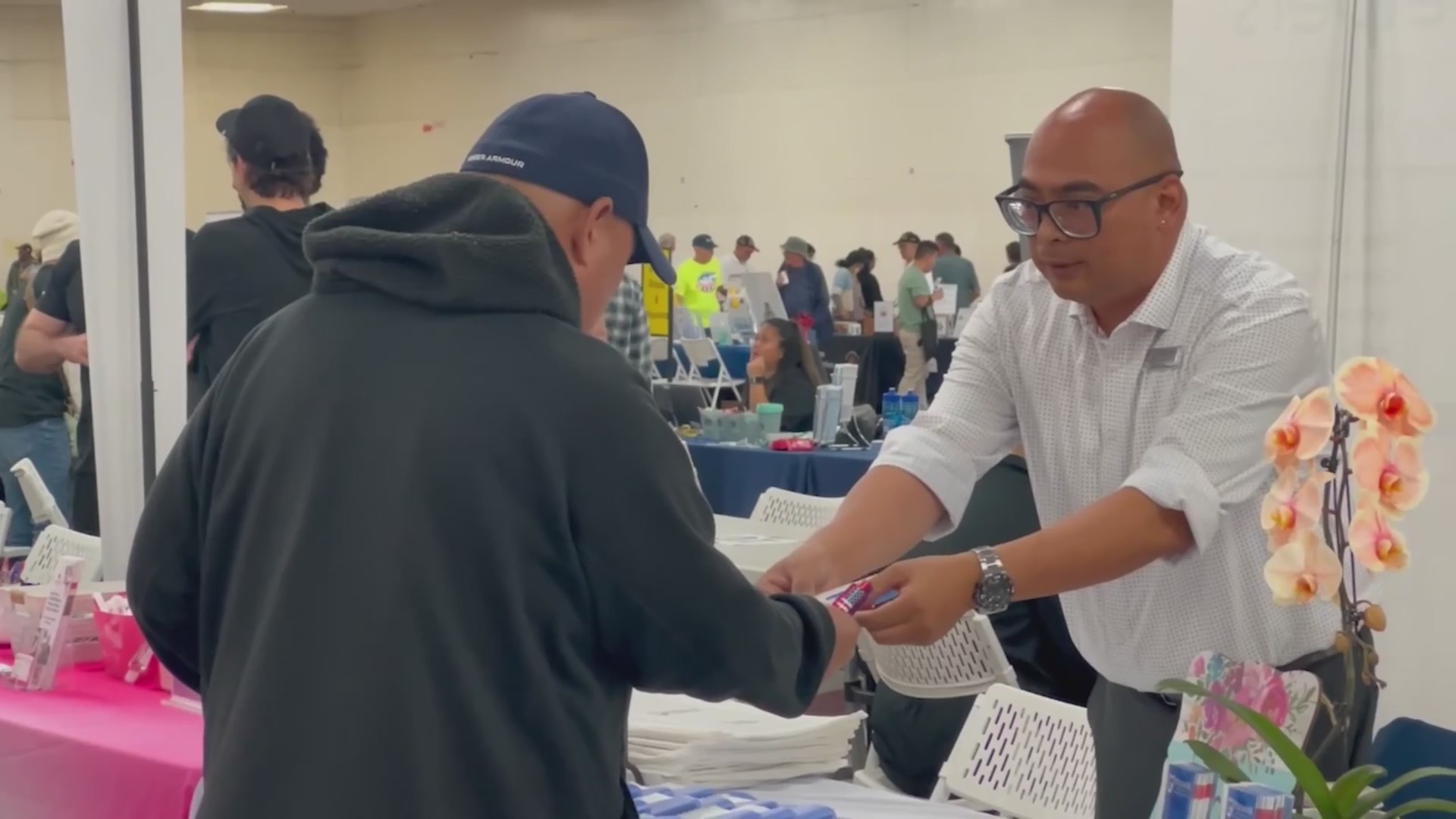 Santa Clara County veterans access essential services at fairgrounds event