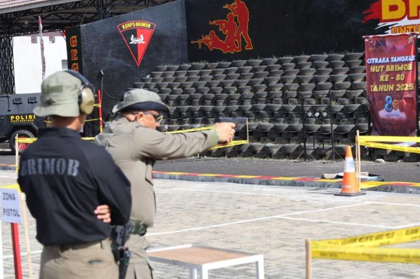 Brimob Banten Gelar Lomba Citraka Tangkas Tingkatkan Kekuatan Personel