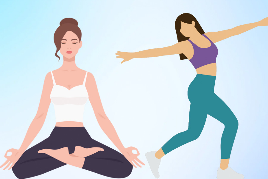 So sánh hiệu quả đốt cháy calo giữa yoga và zumba
