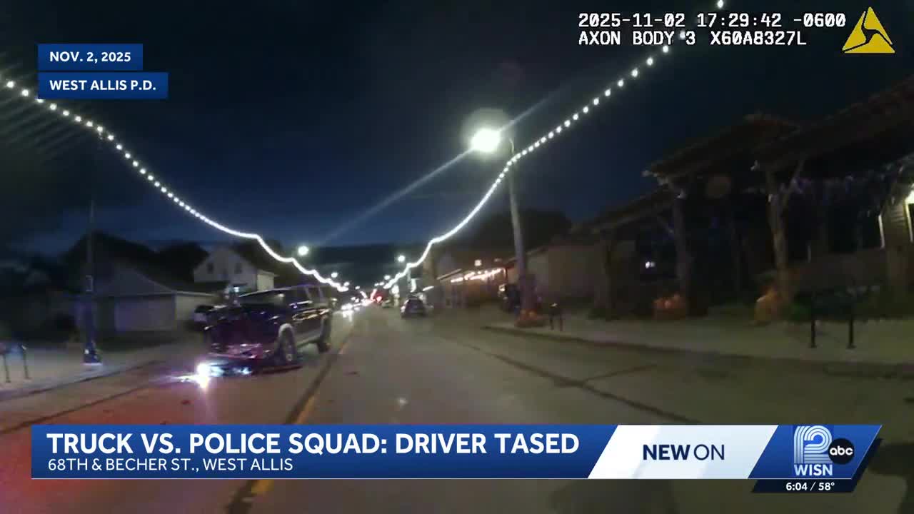 West Allis man charged with OWI after squad car crash