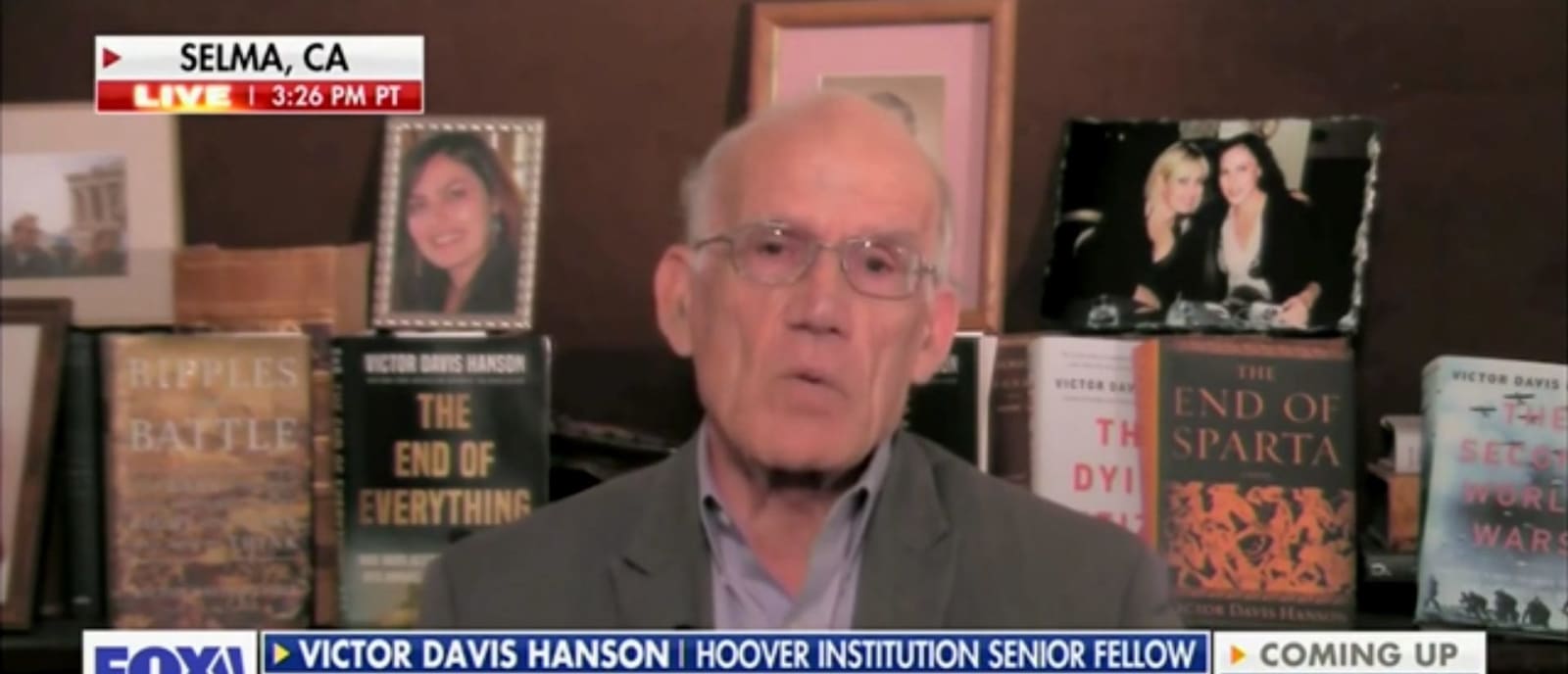Victor Davis Hanson Says Pressure Mounting On Putin And His War On Ukraine ©(Screenshot/Fox Business)