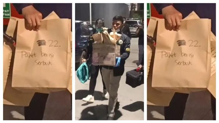 Penyelidikan Rumah Terduga Pelaku Ledakan SMAN 72 Jakarta, Polisi Bawa Bungkusan Cokelat, Apa Isinya
