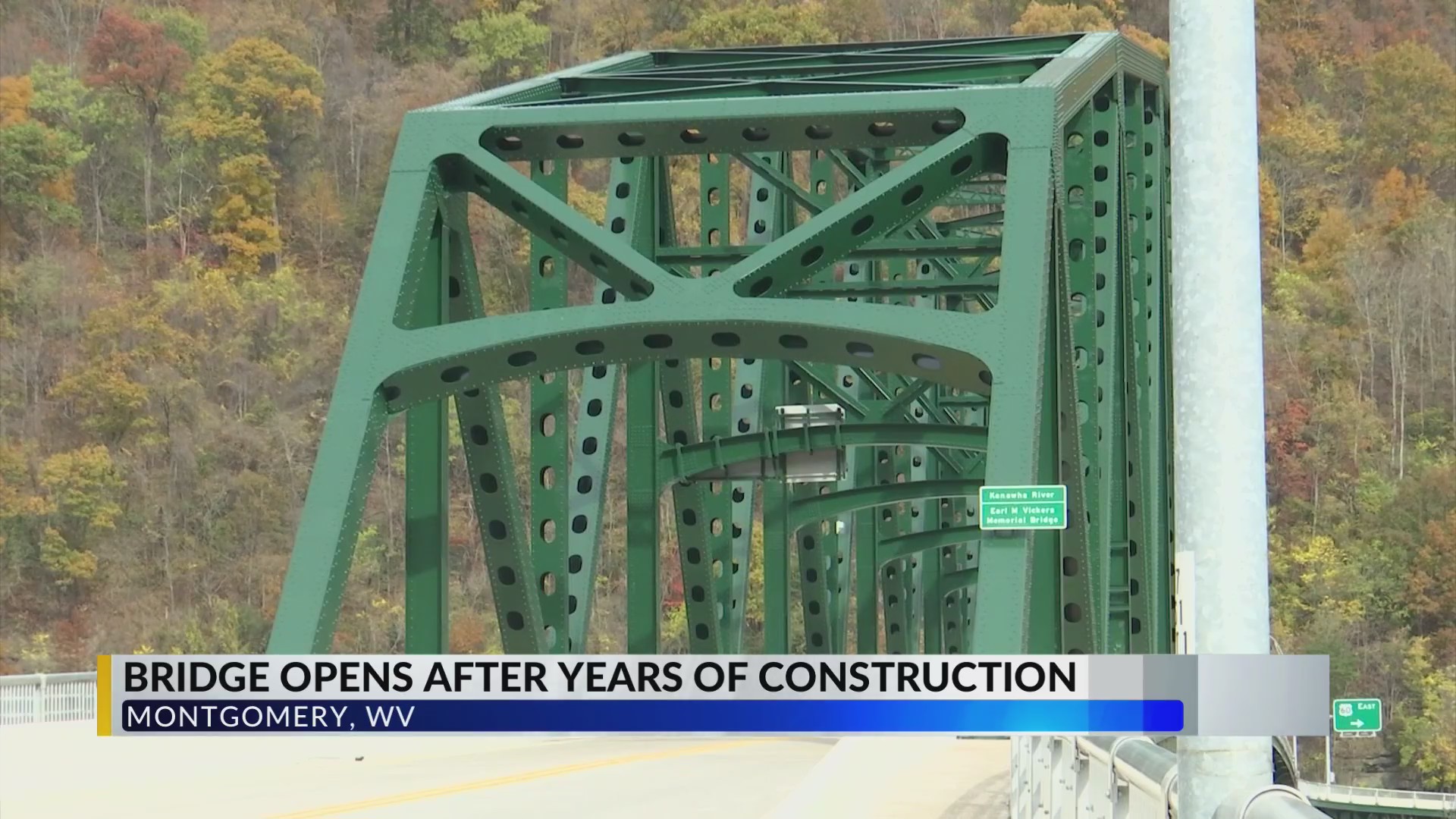 Montgomery bridge opens after years of construction