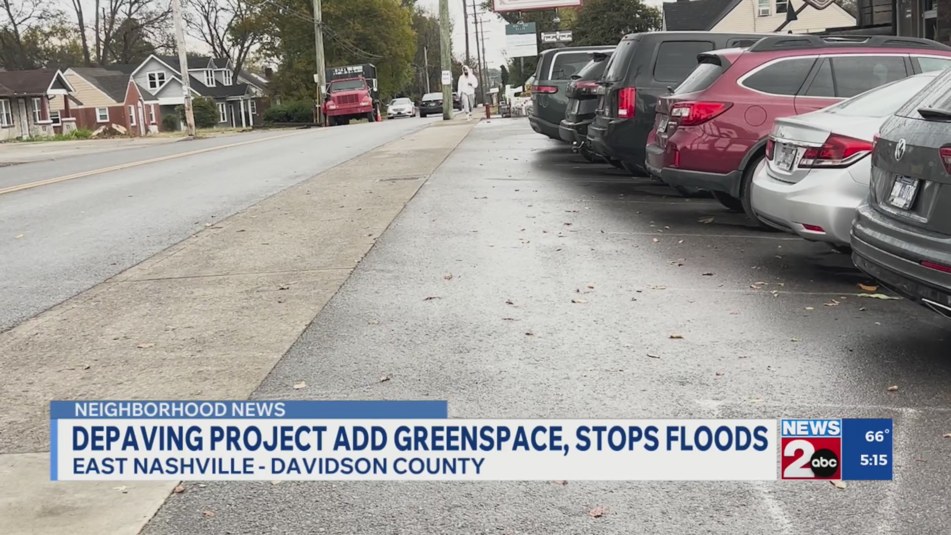 Depaving project to add more green space in East Nashville