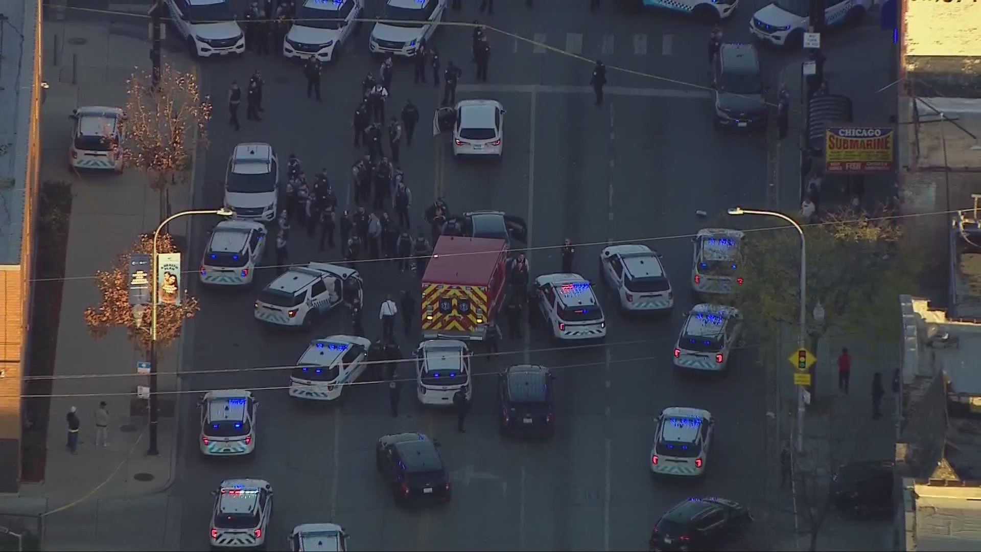 Suspect detained after pursuit of stolen ambulance results in shots ...