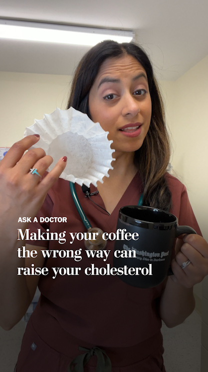 Making your coffee the wrong way can raise your cholesterol