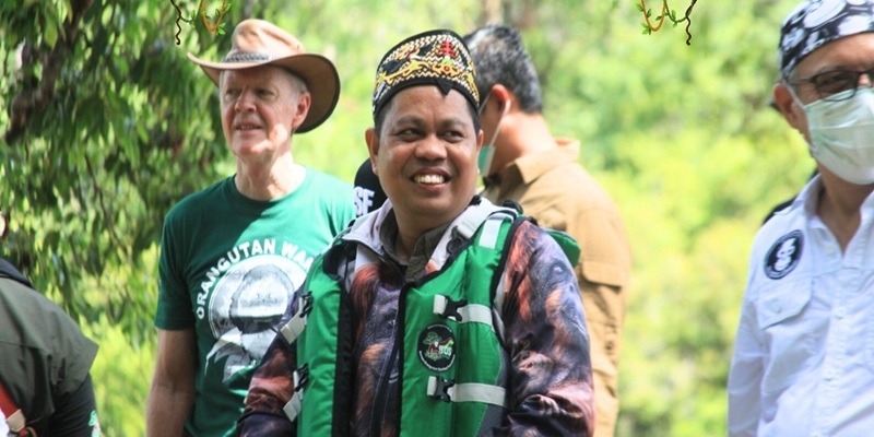 Pemprov Kalteng Dukung Konservasi Orangutan di Pulau Bangamat
