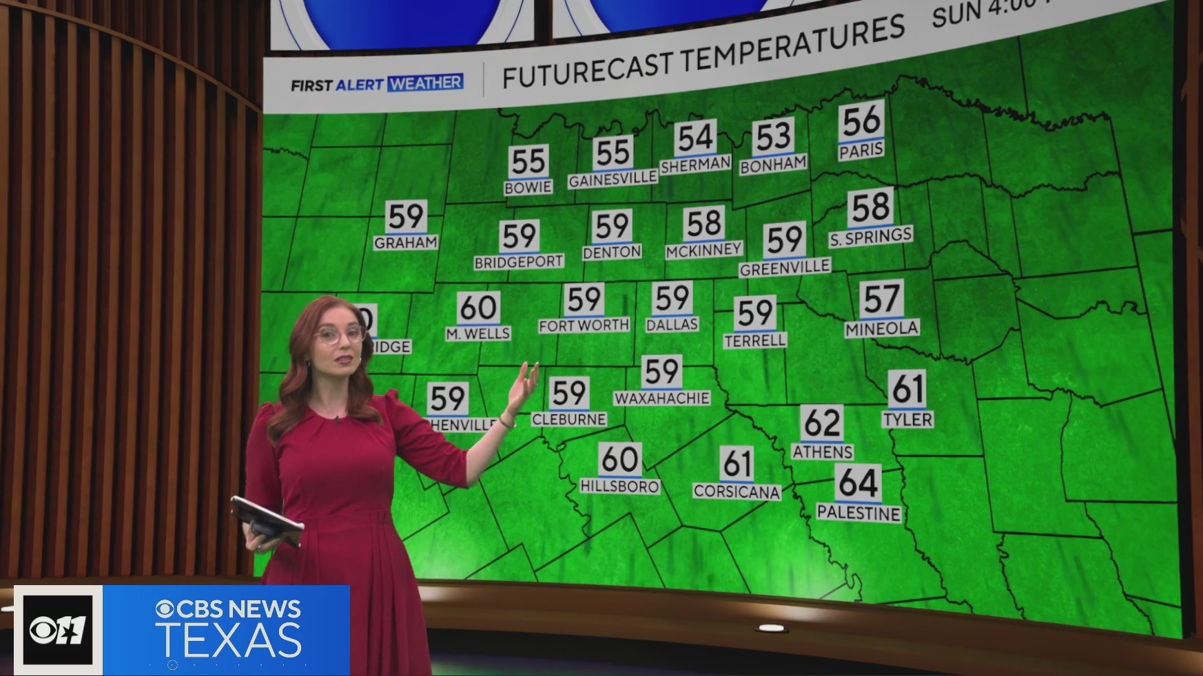 Weekend cold front drops high temperatures from 80s to 50s in North Texas
