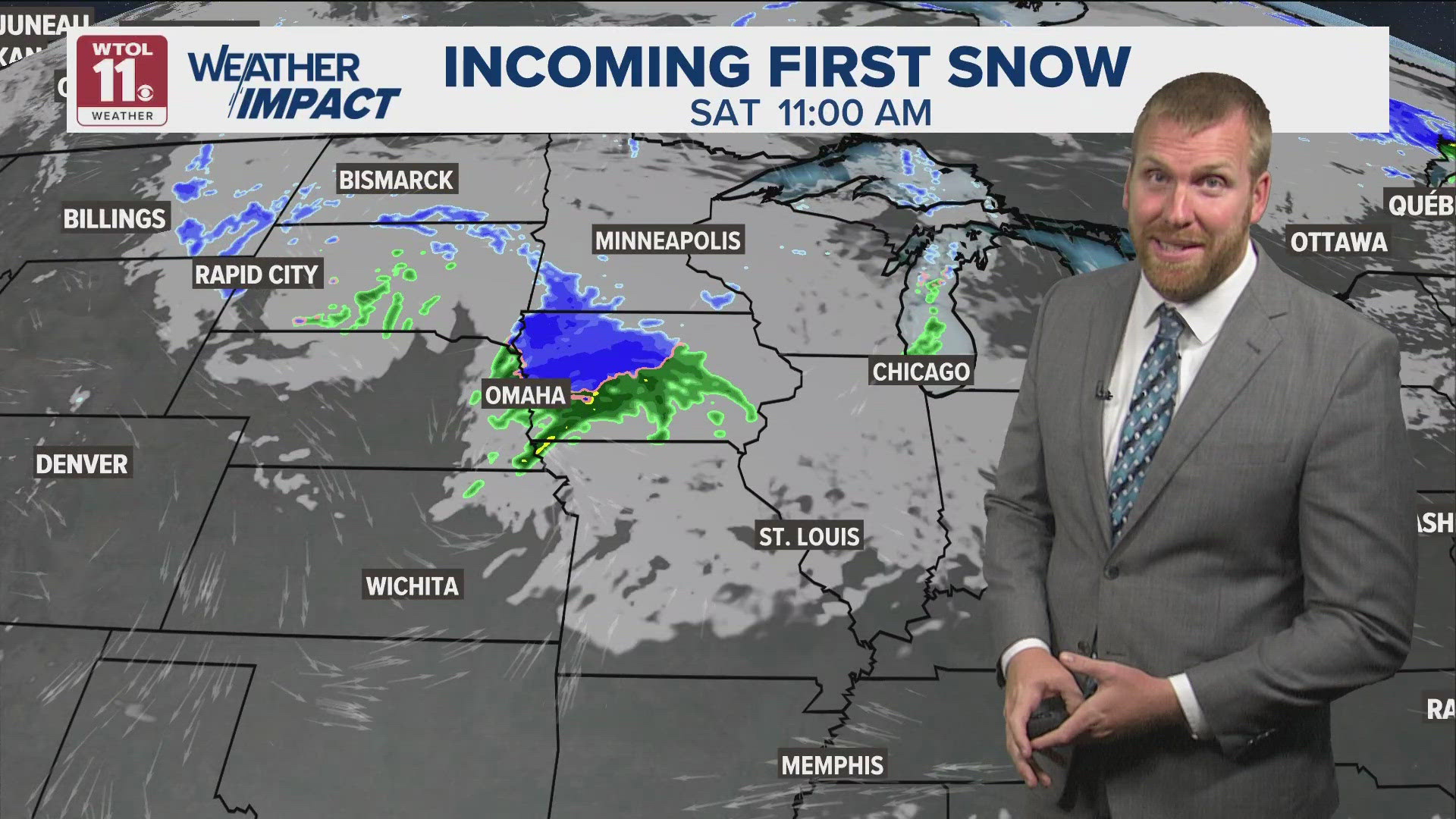 Potential first snow arriving this weekend | WTOL 11 Weather