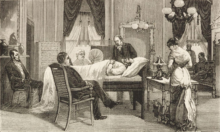 Alexander Graham Bell Tried to Save a Dying James Garfield—But a Doctor ...