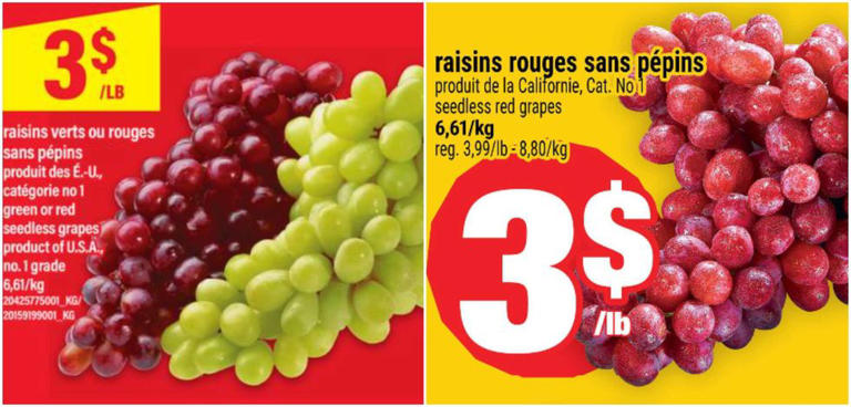 On a comparé les rabais du Maxi VS Super C et voici les meilleurs ...