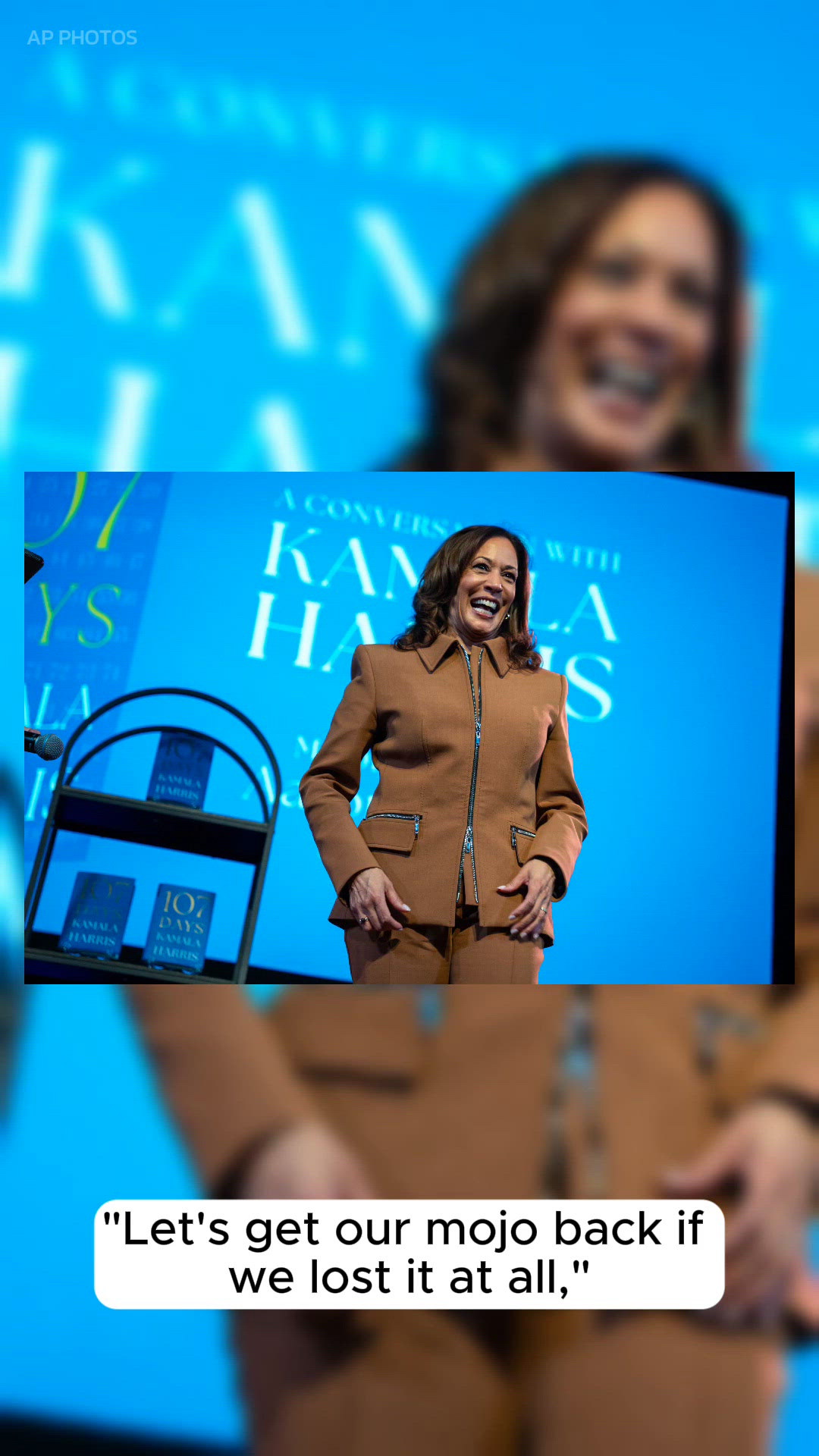 Kamala Harris Portland book tour event