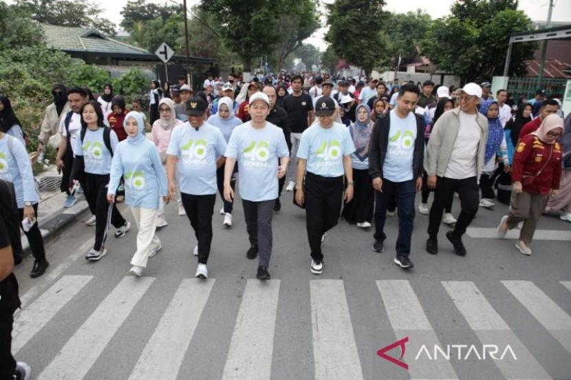 DPD RI Gelar Fun Walk Hijau di GBK Perayaan HUT ke-21