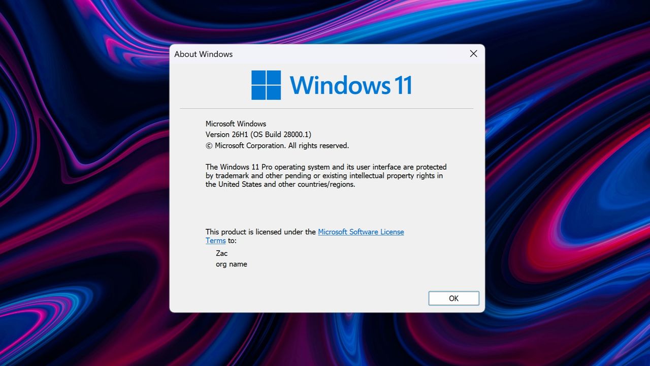 Windows 11 version 26H1 gains handful of new features ahead of early ...