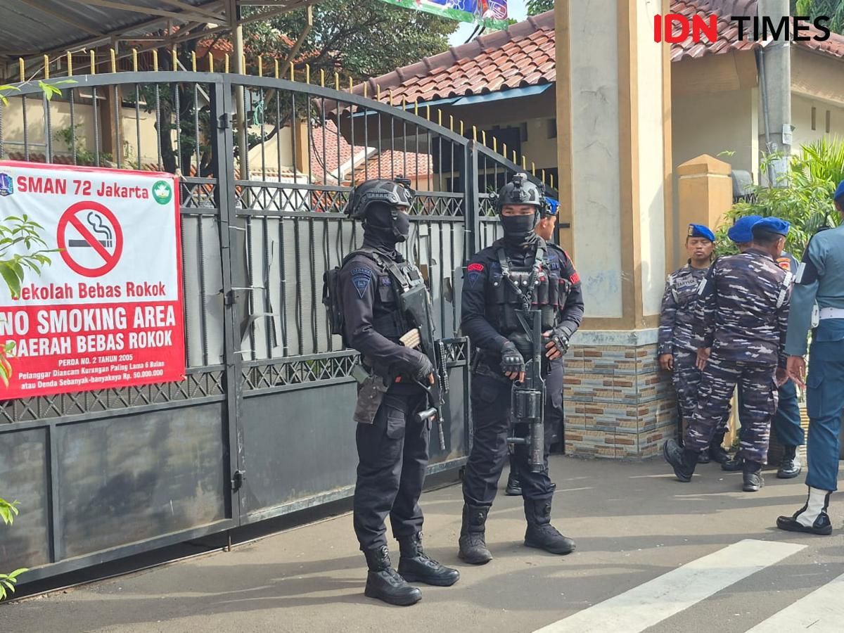 Setelah Kebakaran, Siswa SMAN 72 Belajar Daring dan Pulihkan Mental