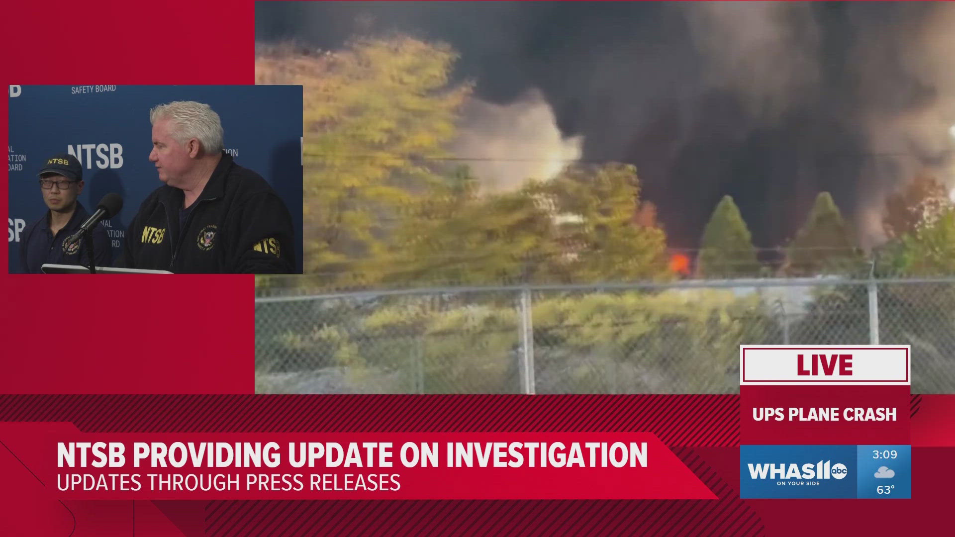 EPA, Kentucky Division of Water monitoring UPS crash site for ...