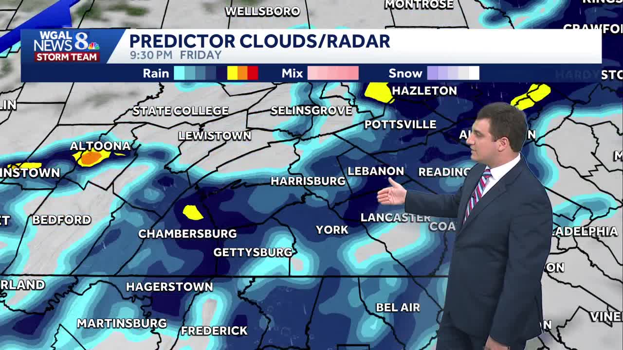 Showers & Mild Friday Night; Warm Weekend Before Early Week Cool Down ...